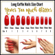 Long Coffin Nails Sample Size Set by NeverTooMuchGlitter