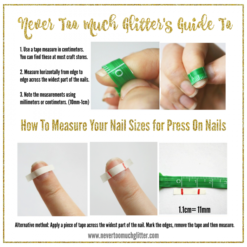 Measuring Your Nails for Perfect Press Ons