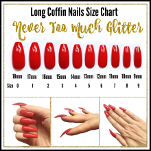 Long Coffin Nails